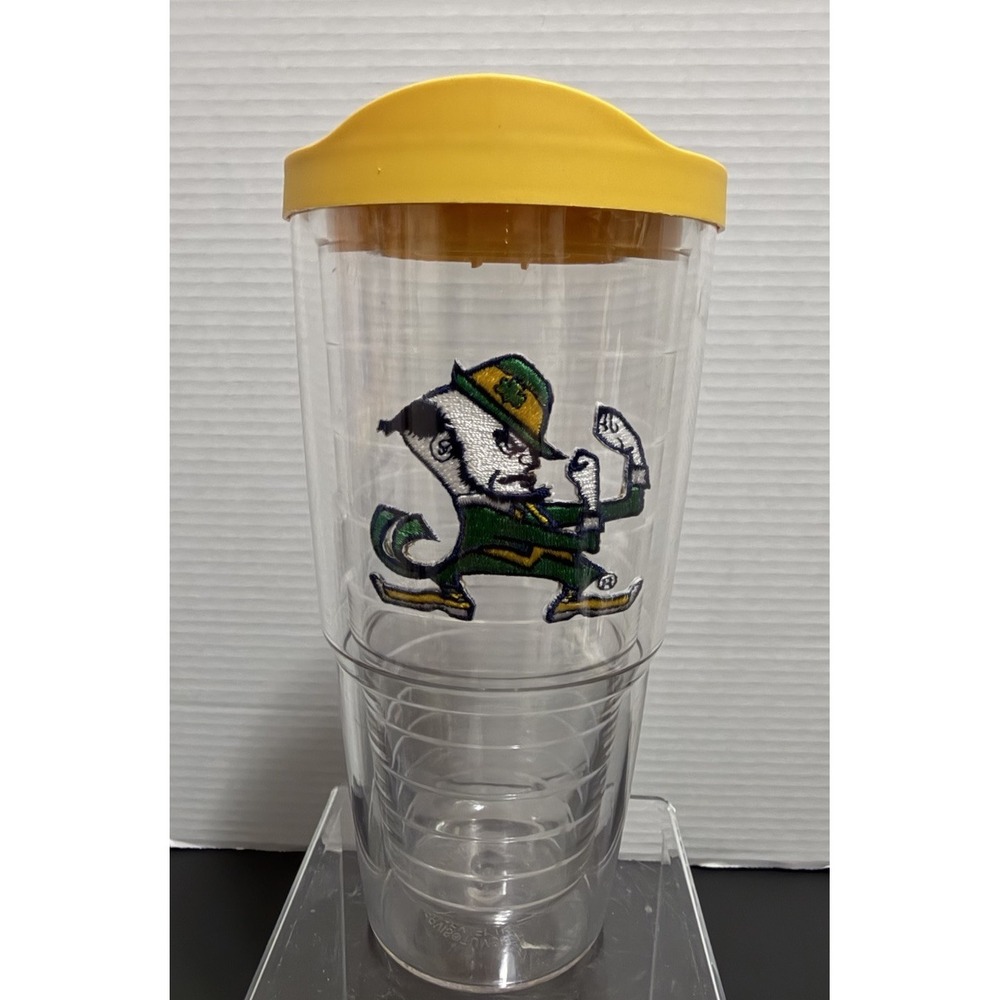 Tervis Notre Dame Fighting Irish Tumbler 24 Oz Yellow Lid